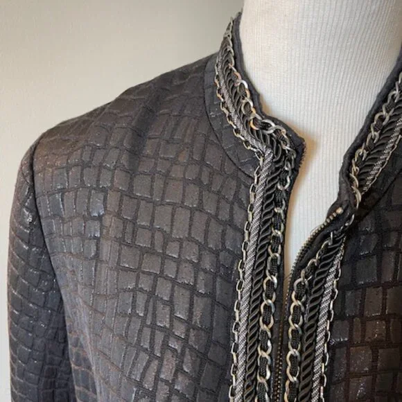 Chico's Jacket Size 3 - Picture 2 of 5